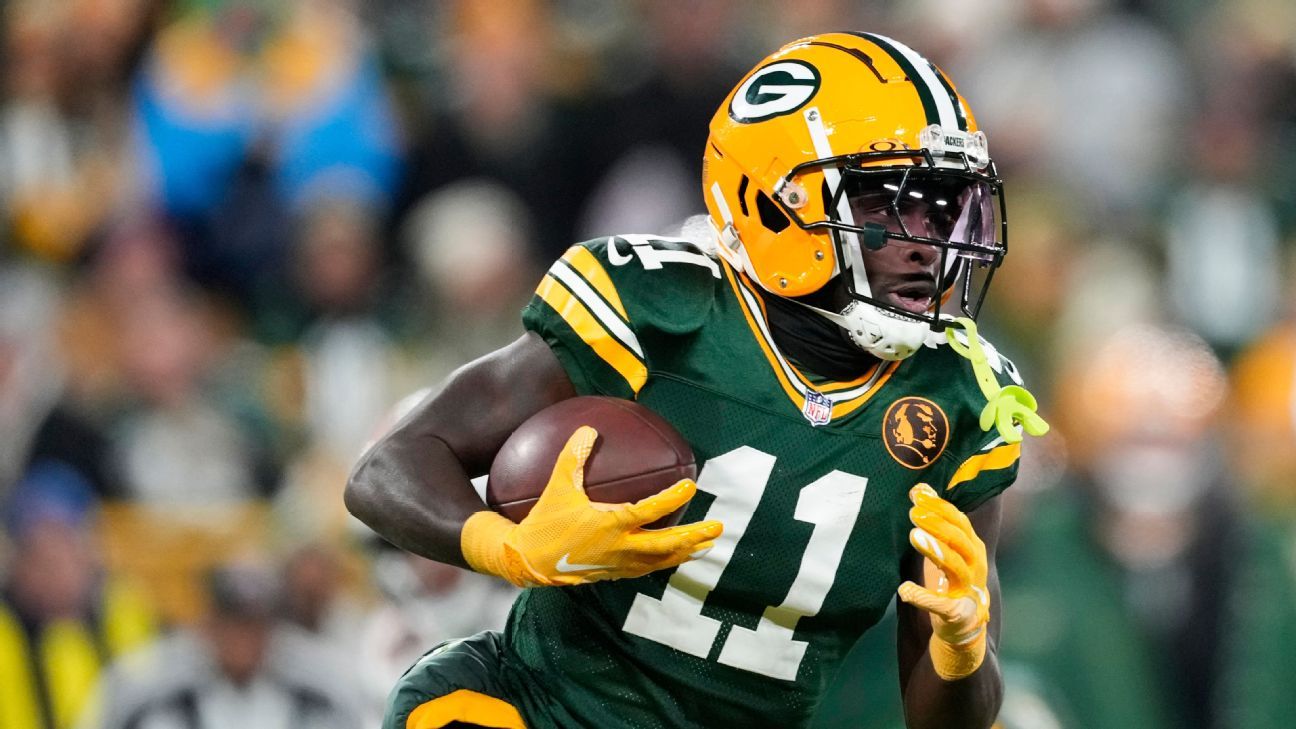 NFL Thanksgiving: Reed’s second touchdown gives Packers big first half lead