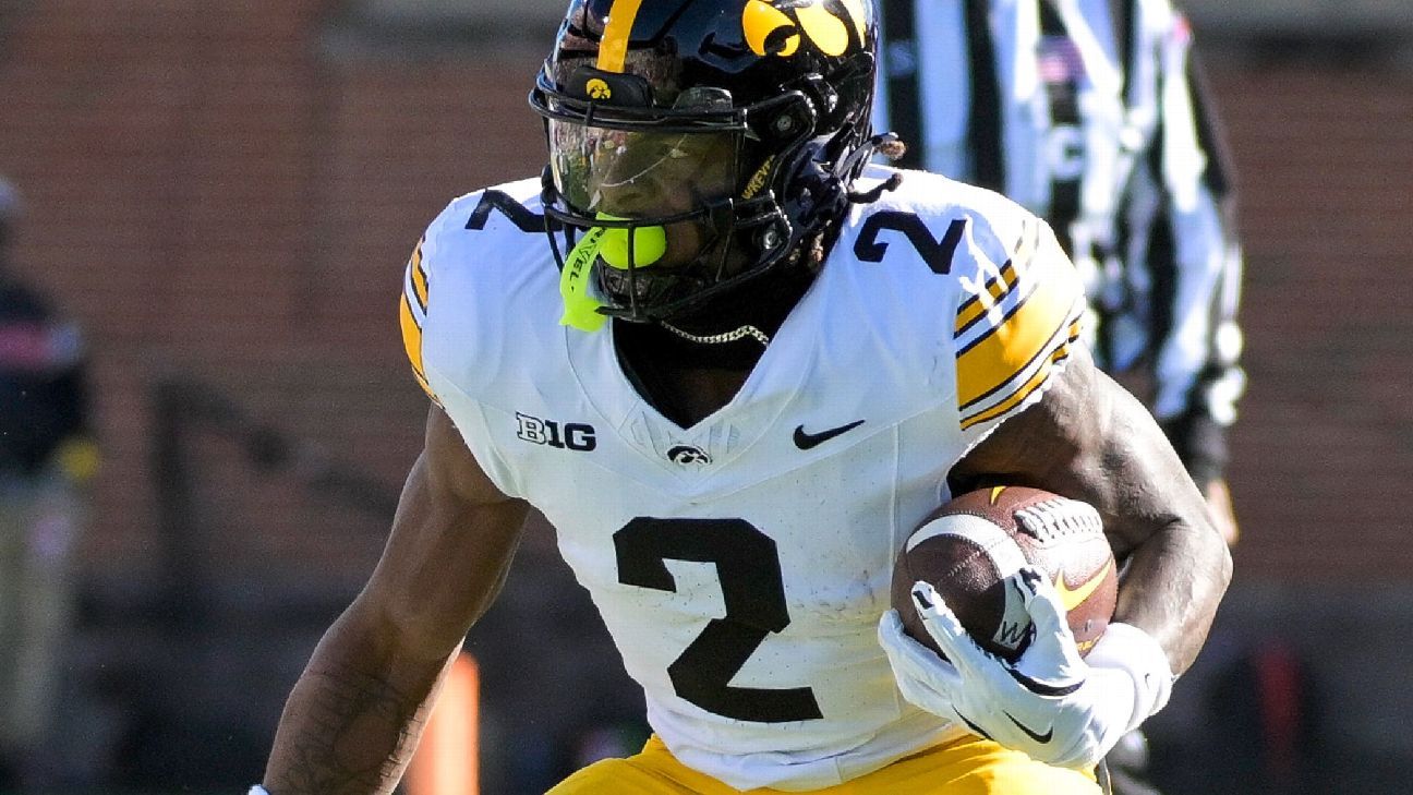 RB Johnson to leave Iowa, declare for NFL draft