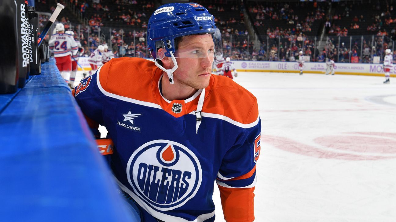 NHL fines Oilers' Skinner K for embellishment