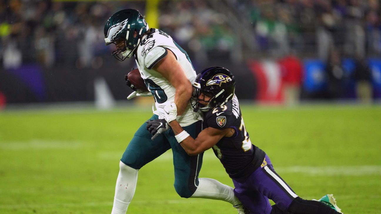 Source: Ravens DB Washington tears Achilles