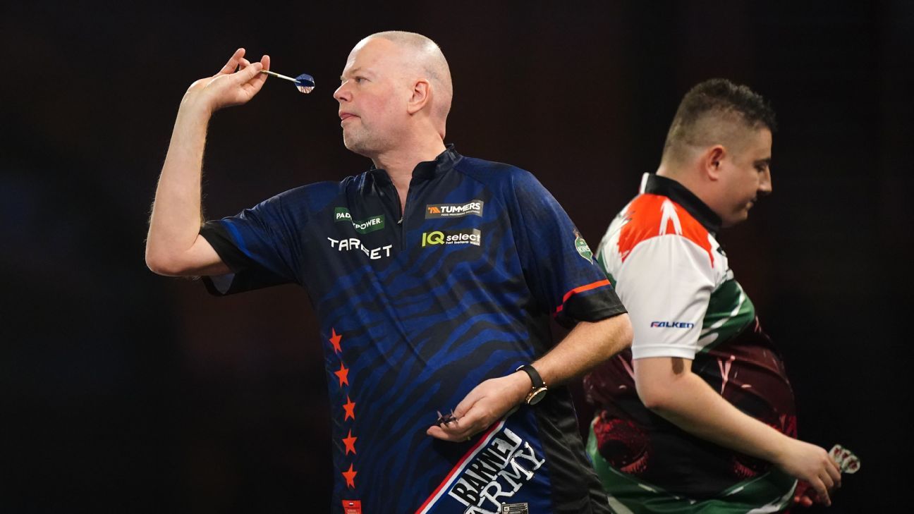 World Darts Championship: Raymond van Barneveld exits in Round 2