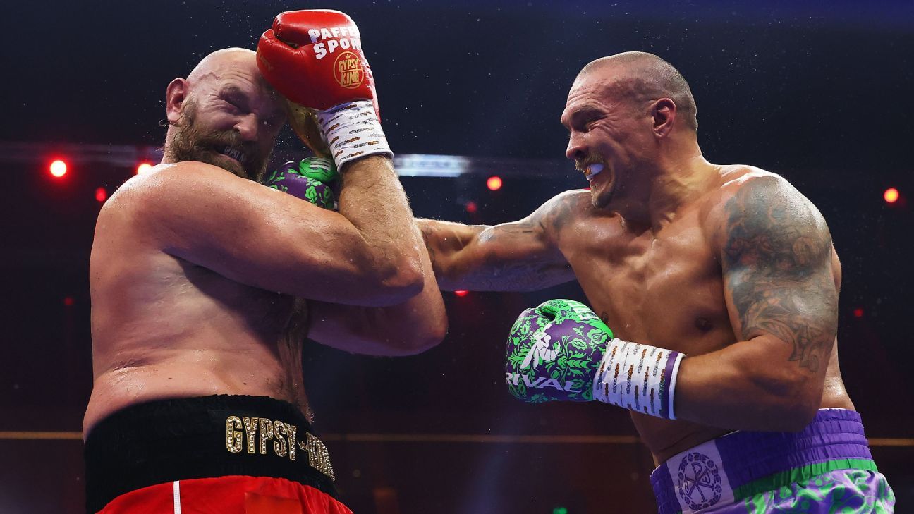 Boxing divisional rankings: Usyk keeps top spot, where does Fury land