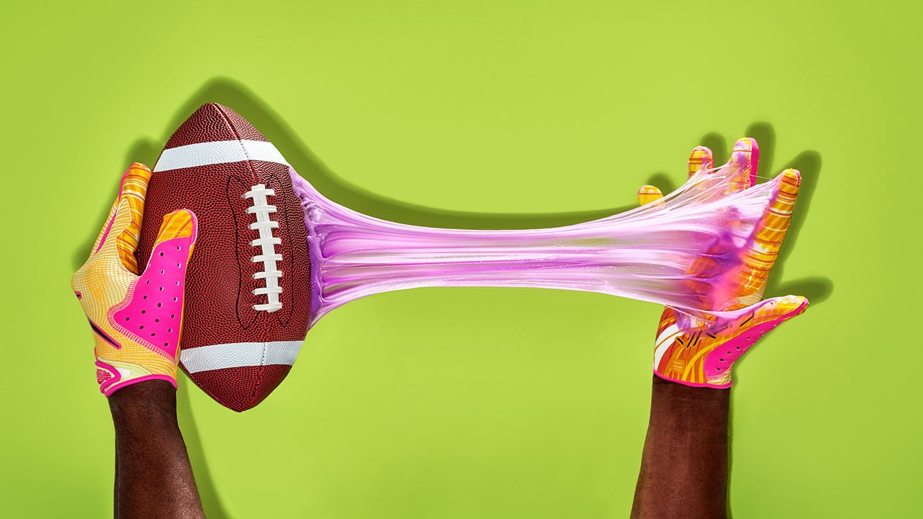 How sticky gloves have become NFL receivers’ most trusted sidekicks