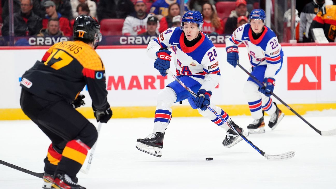 U.S. routs Germany in world junior hockey opener ESPN