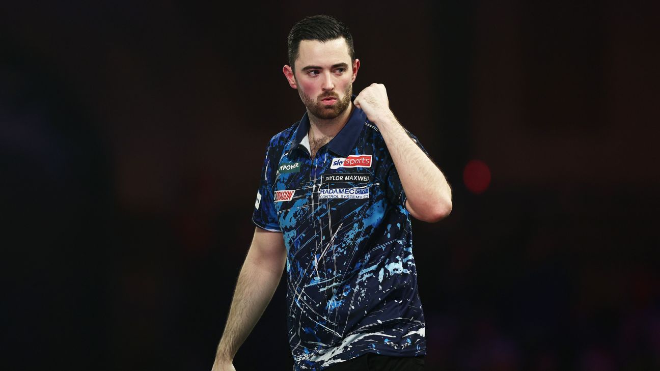 World Darts Championship Luke Humphries still on course for Luke