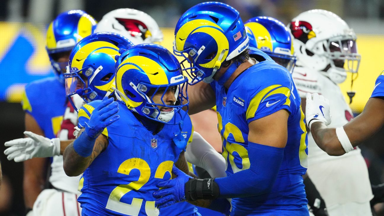 Rams struggle to score but find way to win vs. Cardinals