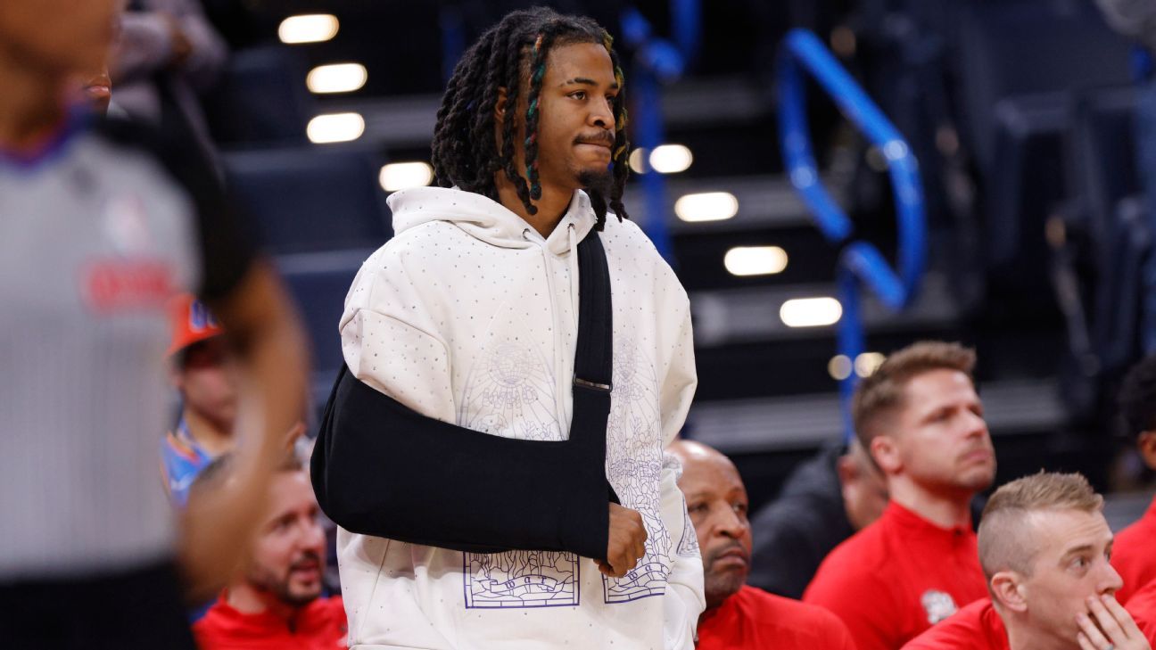 Grizzlies' Ja Morant week-to-week with Grade 1 AC joint sprain - ESPN