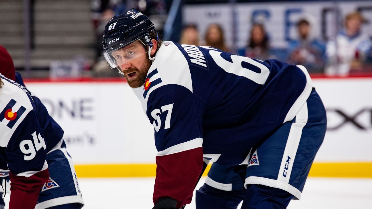 Avs sign D Middleton to two-year extension