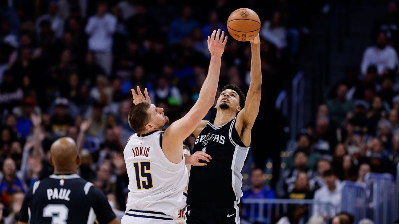 Wemby steals Jokic’s thunder as Spurs prevail