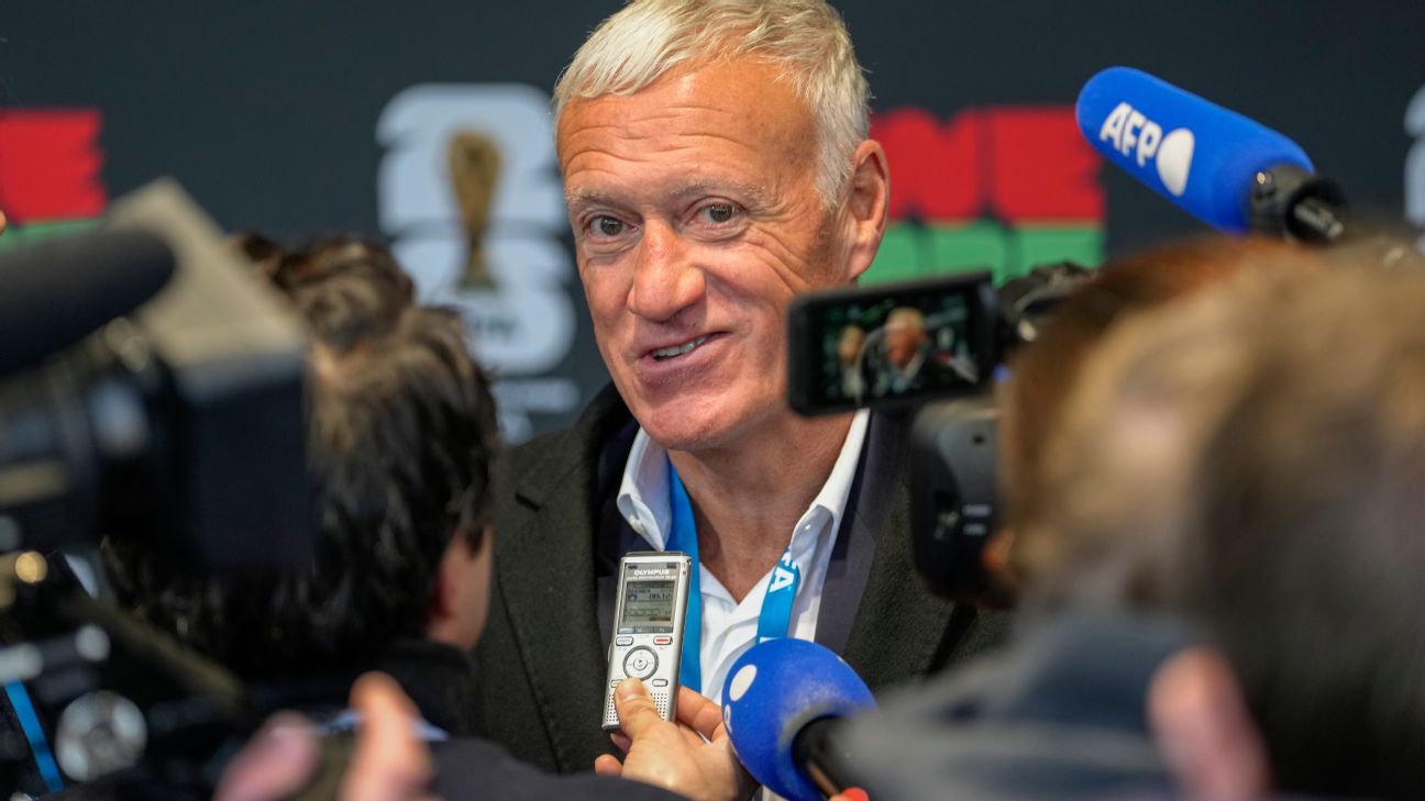 ¿Quién es el favorito para tomar lugar de Deschamps en 2026? ESPN