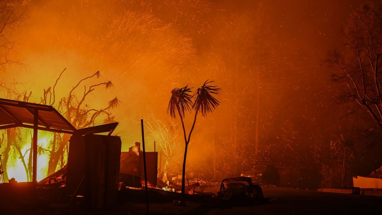 Hornets-Lakers postponed due to L.A. wildfires