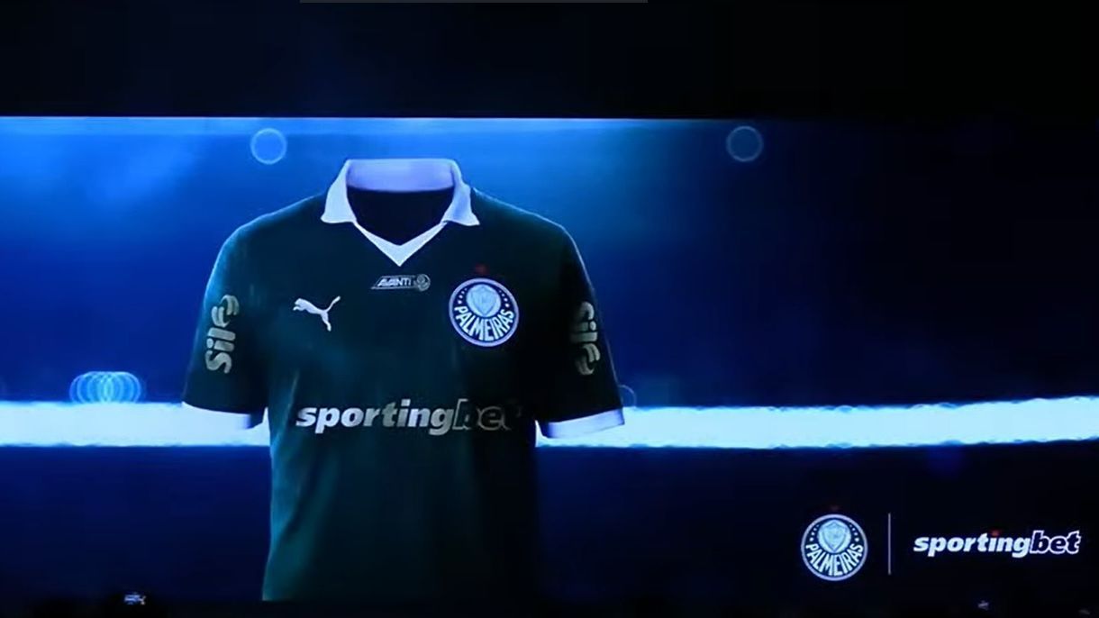 Palmeiras revela Sportingbet como novo patrocinador máster após era Crefisa