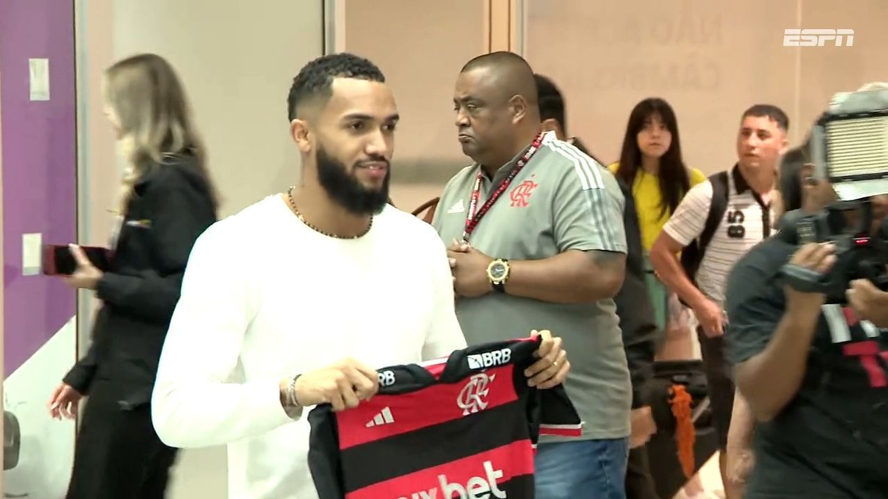 Novo Atacante Do Flamengo, Juninho Chega E Expressa Grande Felicidade