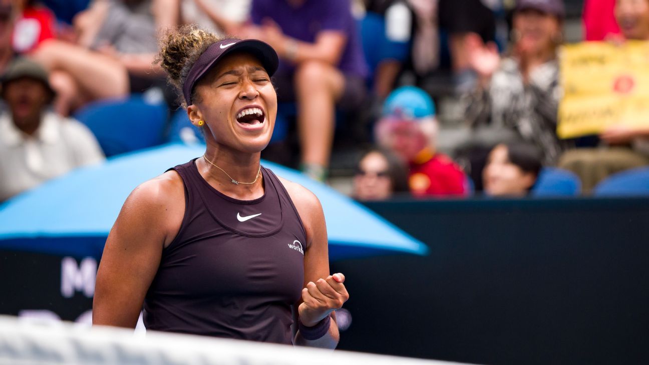 Naomi Osaka shows how far she’s come with two gritty Australian Open wins