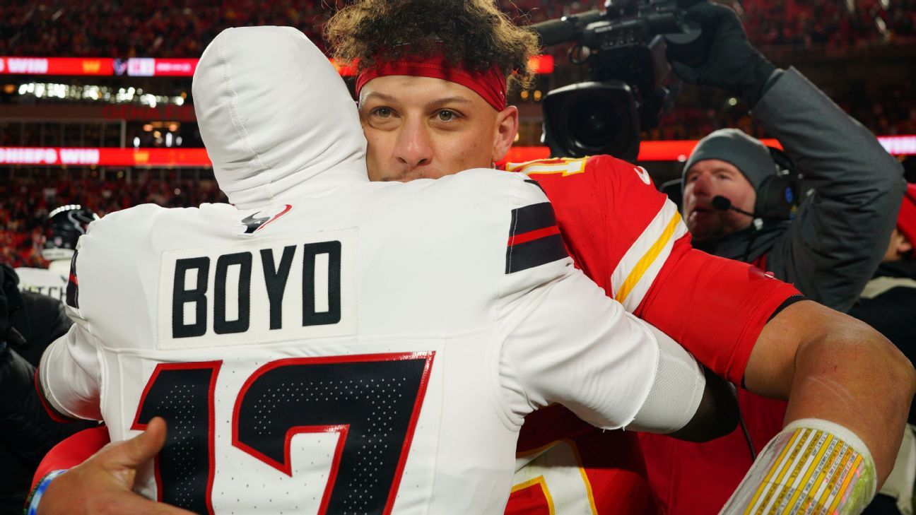 'Excited' Boyd shoves Texans special teams coach - ESPN