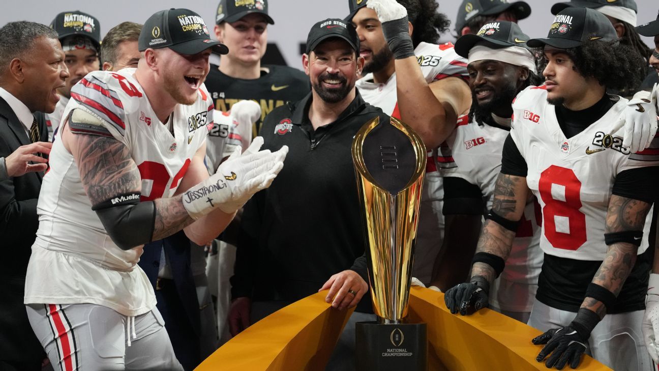 College football SP+ rankings after CFP championship game