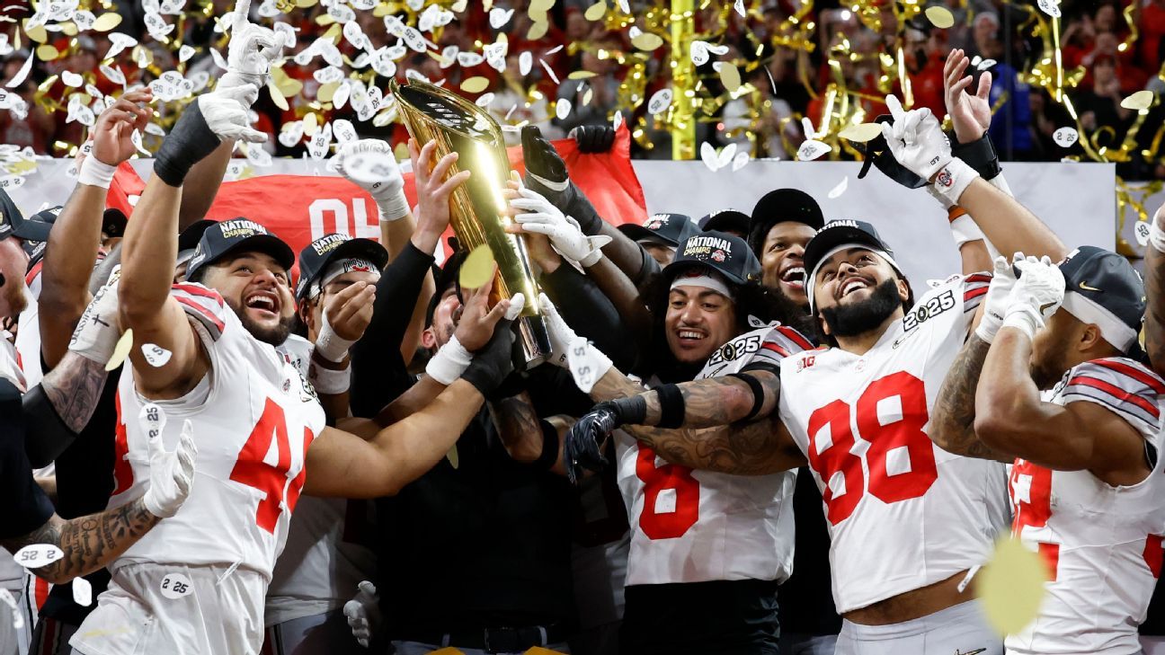 Ohio State campeón, tras sobrevivir al intento de remontada de Notre Dame - ESPN