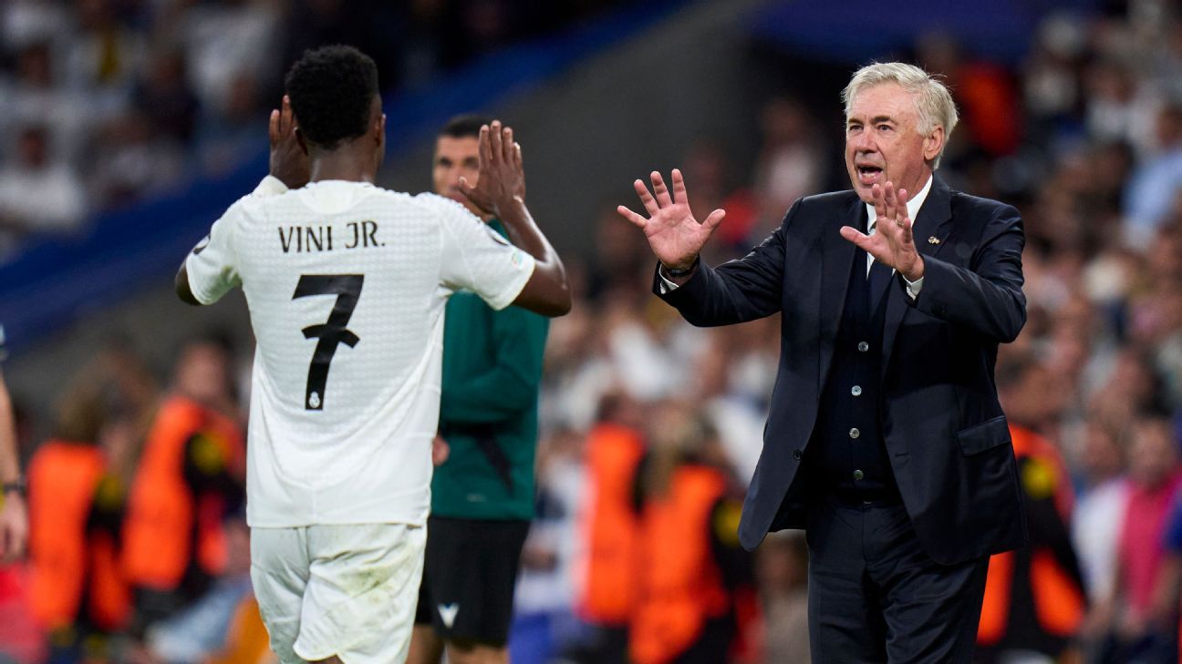 Vinícius 'very happy' at Madrid amid Saudi talk