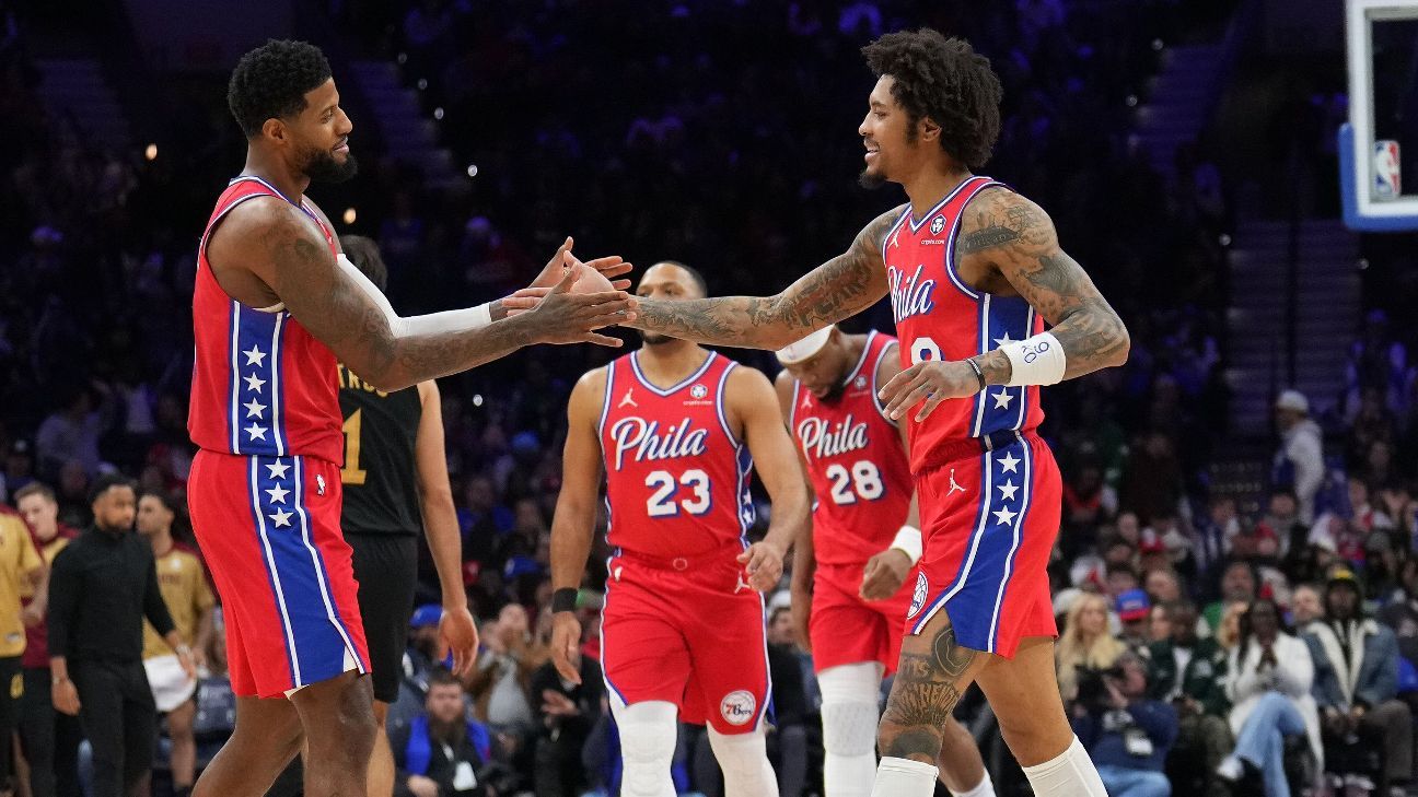 76ers vencem os Cavs na segunda partida com mais bolas de três pontos na história