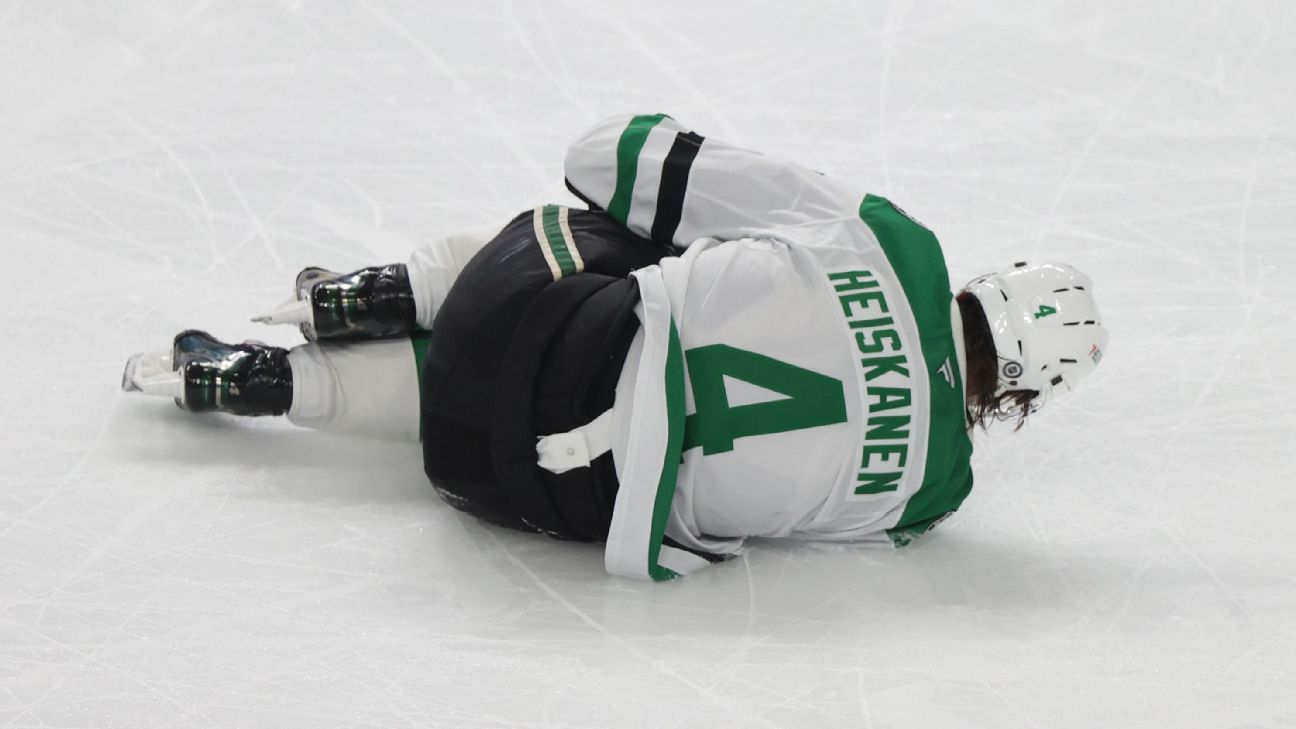 Stars' Heiskanen has knee surgery, eyes playoffs