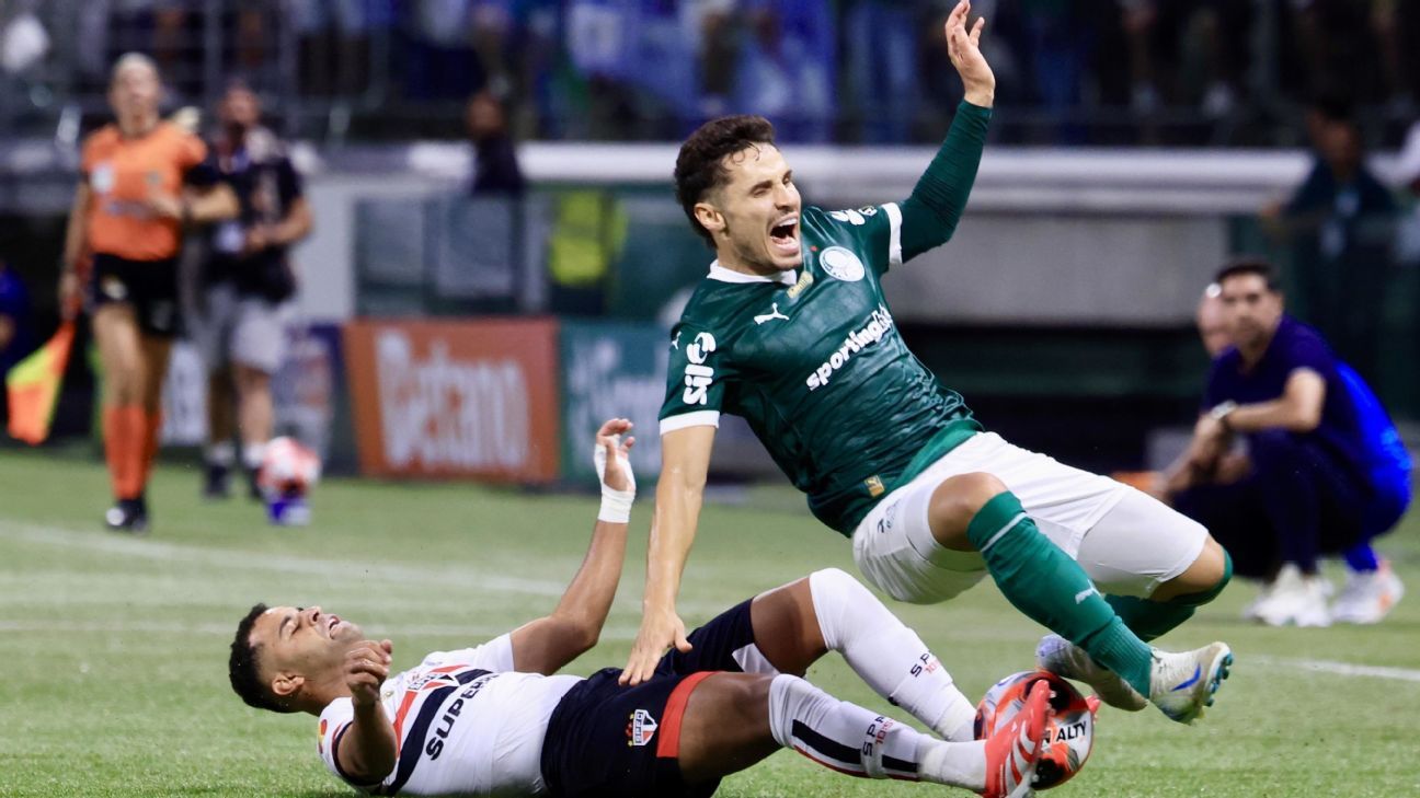 Palmeiras não sai do zero com o São Paulo e segue em situação complicada por vaga no Paulistão