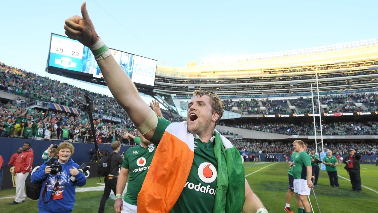 Ireland to play All Blacks in Chicago in November rematch