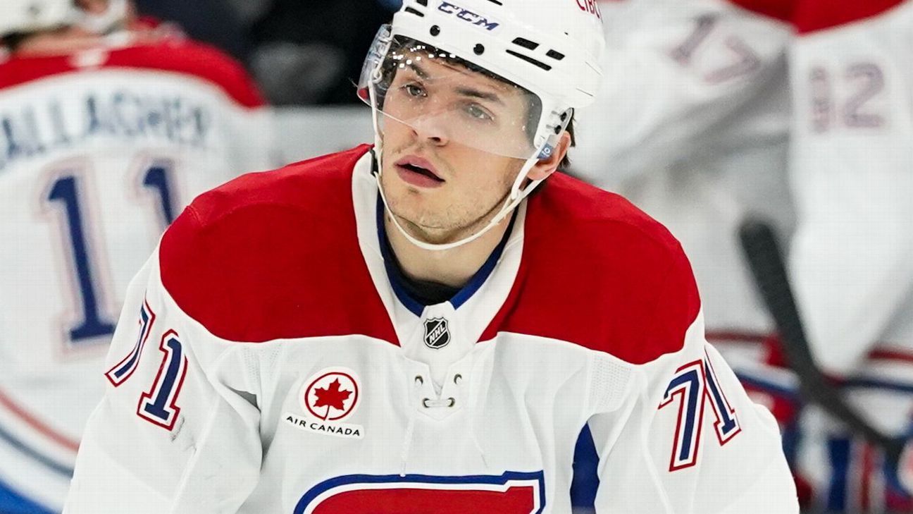 Canadiens' Evans is off market, gets extension