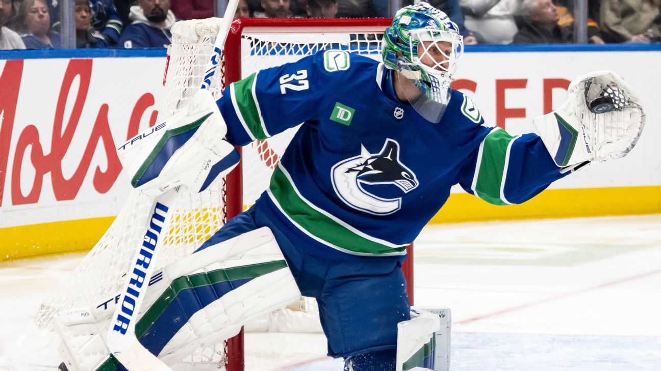 Canucks reward G Lankinen with 5-year extension