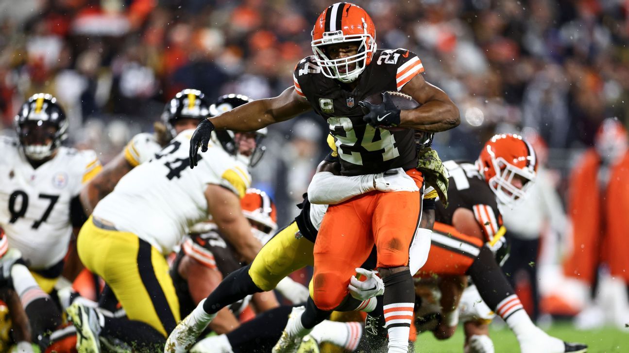 Browns GM: RB Chubb deal ‘increasingly unlikely’