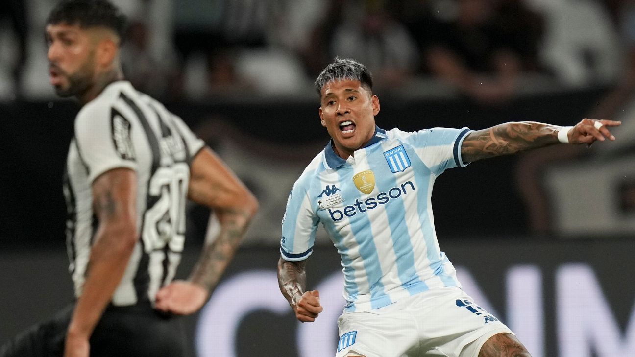 Matías Zaracho convirtió un golazo clave para que Racing sea campeón de la  Recopa Sudamericana - ESPN