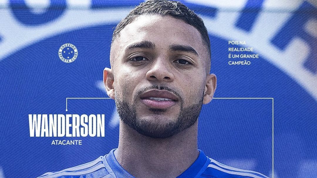 Cruzeiro reforça elenco com a contratação do atacante Wanderson, ex-Inter