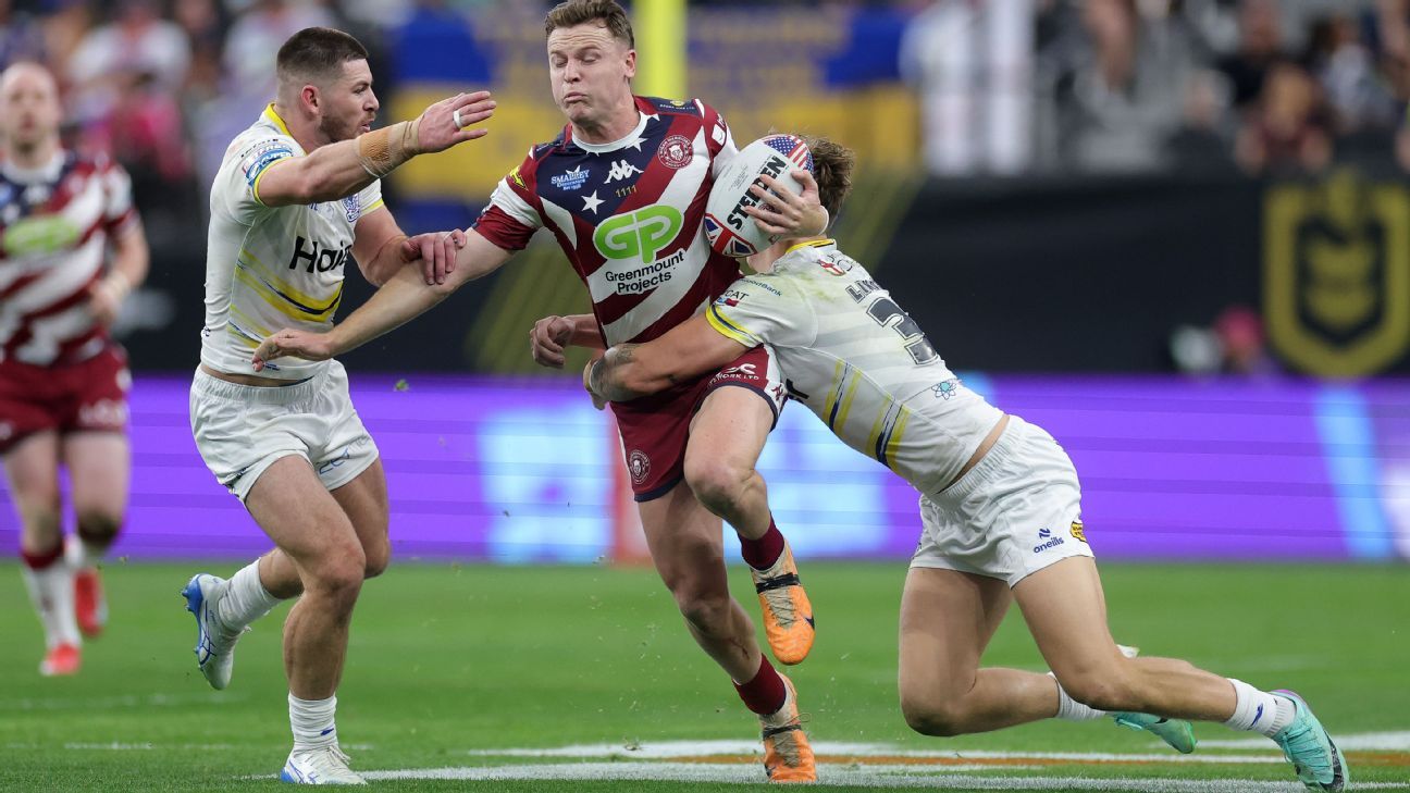 Wigan maul Wolves in high-scoring Vegas opener