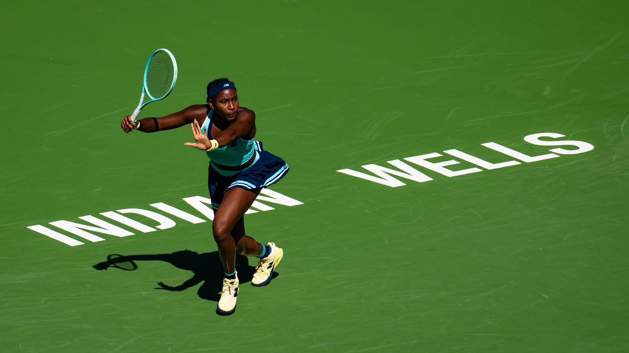 Americans Gauff, Keys join last 16 at Indian Wells