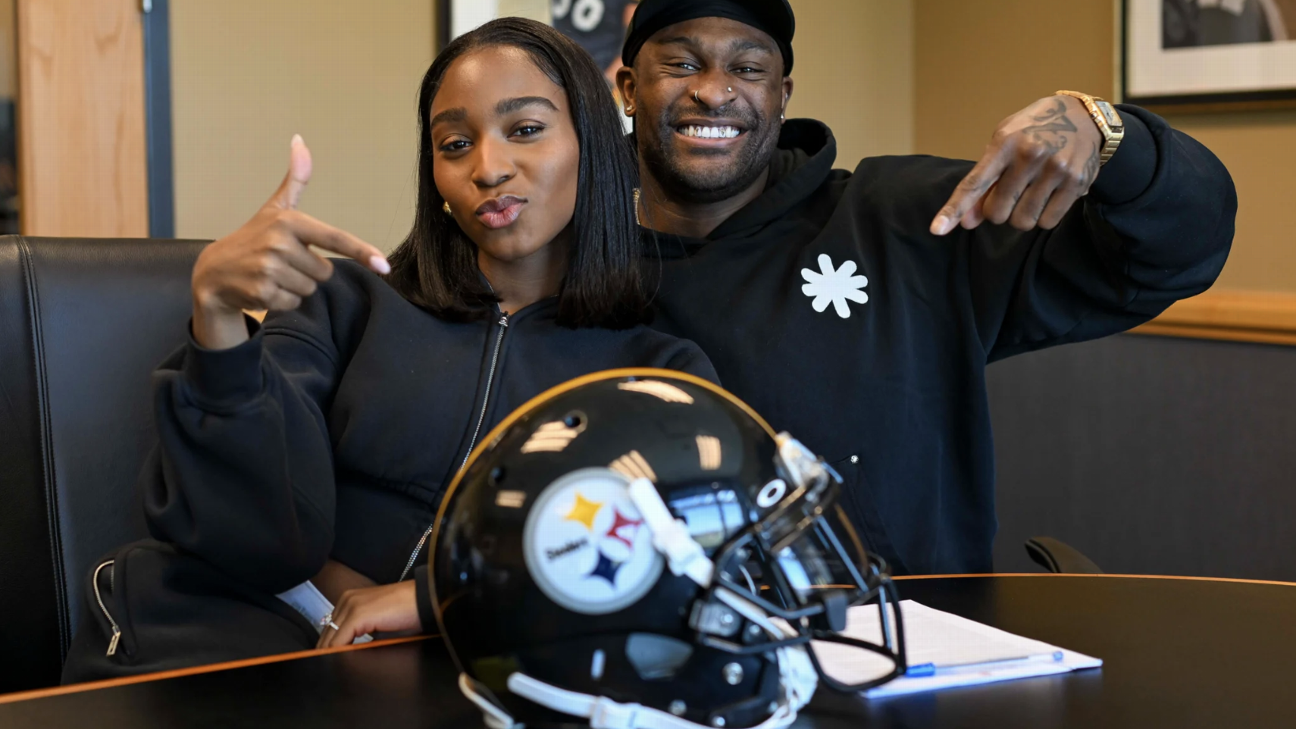 'Hold that rock up, baby': DK Metcalf reveals engagement to Normani