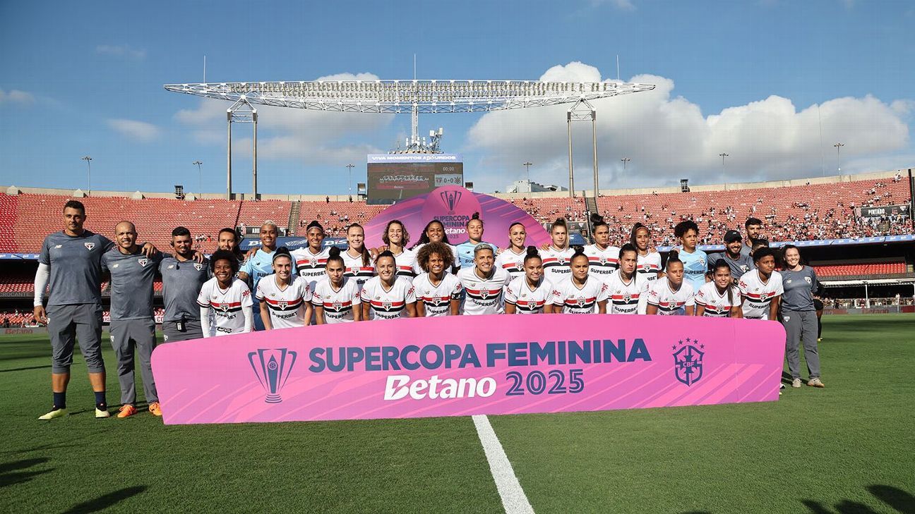 São Paulo é campeão da Supercopa feminina