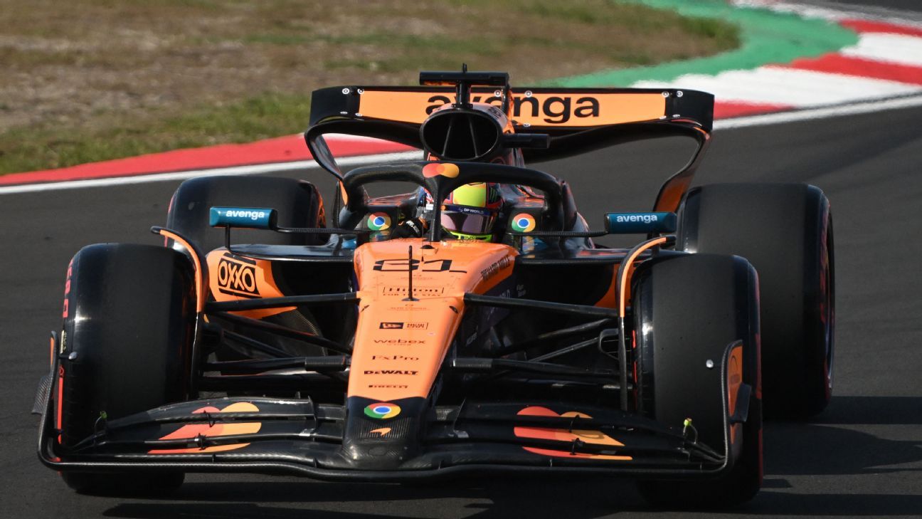 McLaren's Piastri takes first pole at Chinese GP