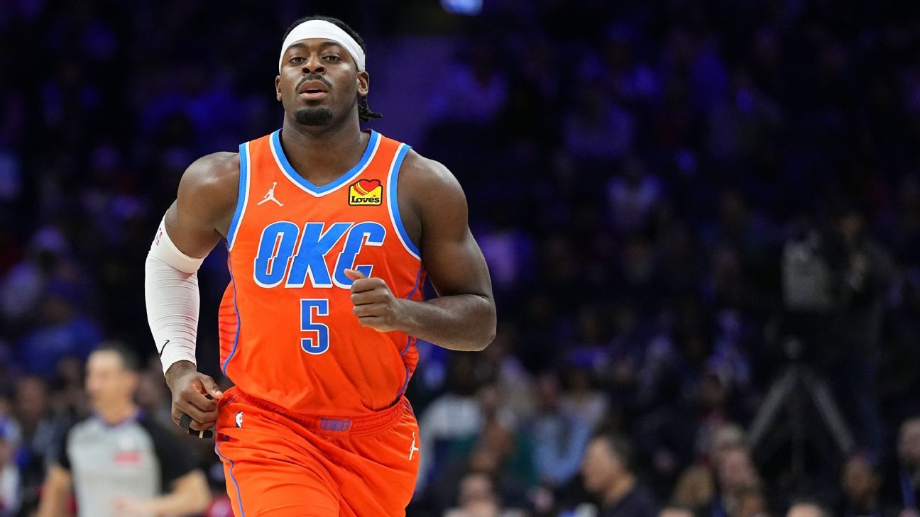 Hawks trade for Luguentz Dort in three-team deal