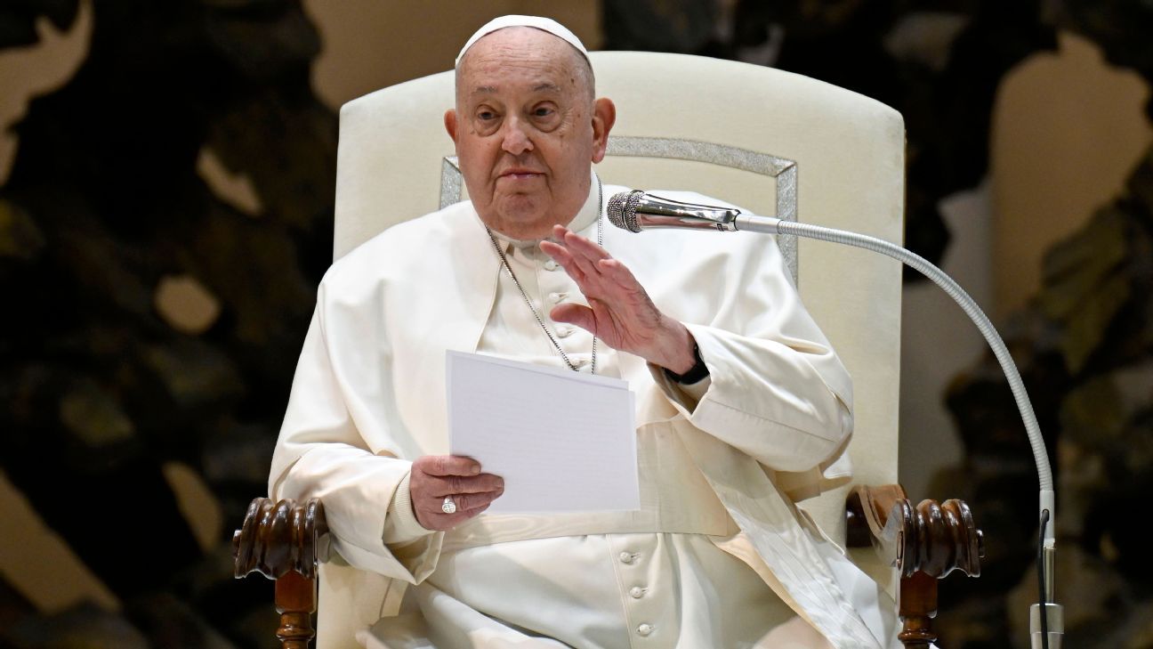Italian football pauses as Pope Francis dies aged 88