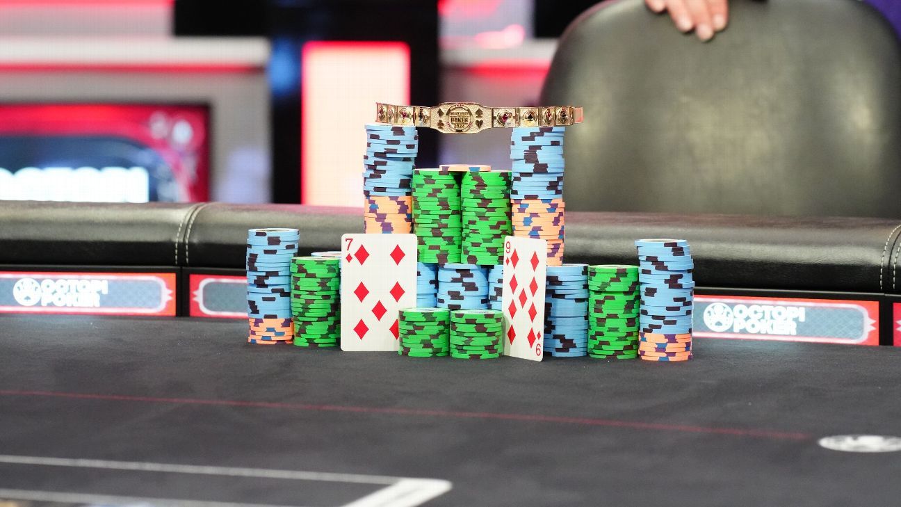 World Series of Poker chips
