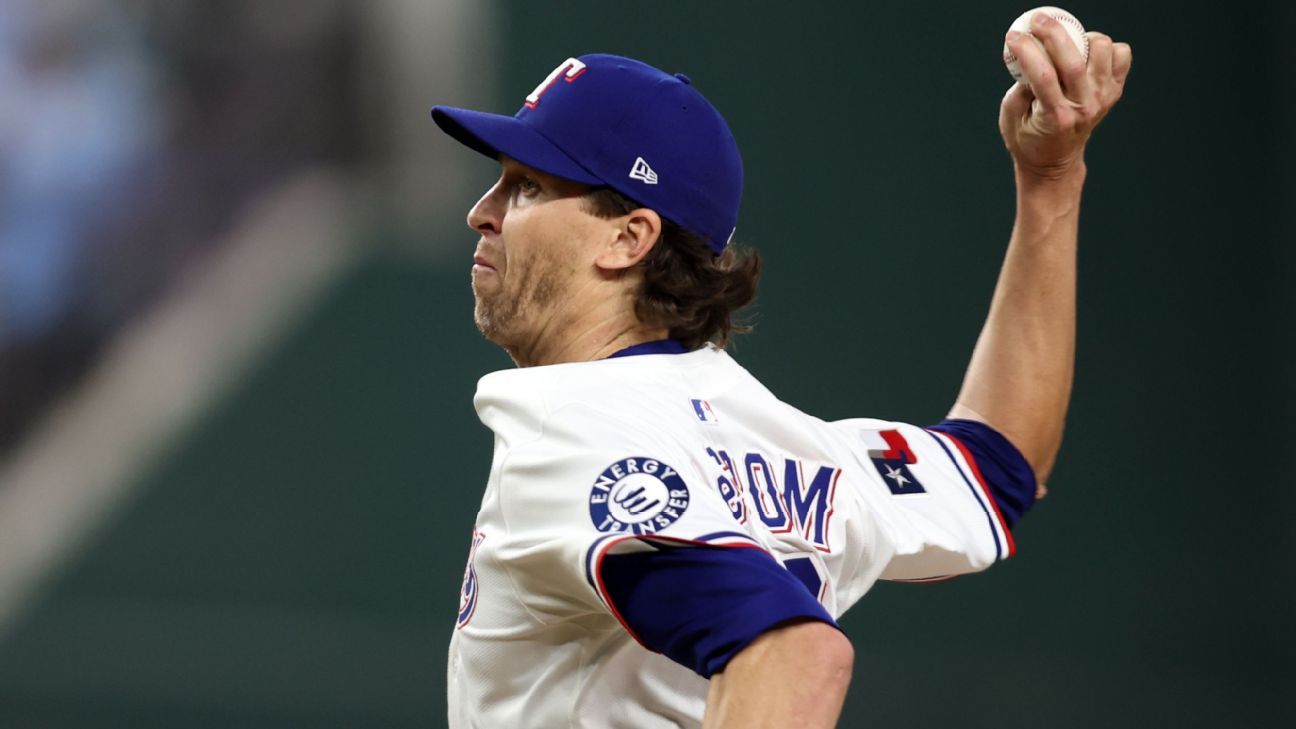 DeGrom gets 1st win in 2 years as Rangers rip A’s