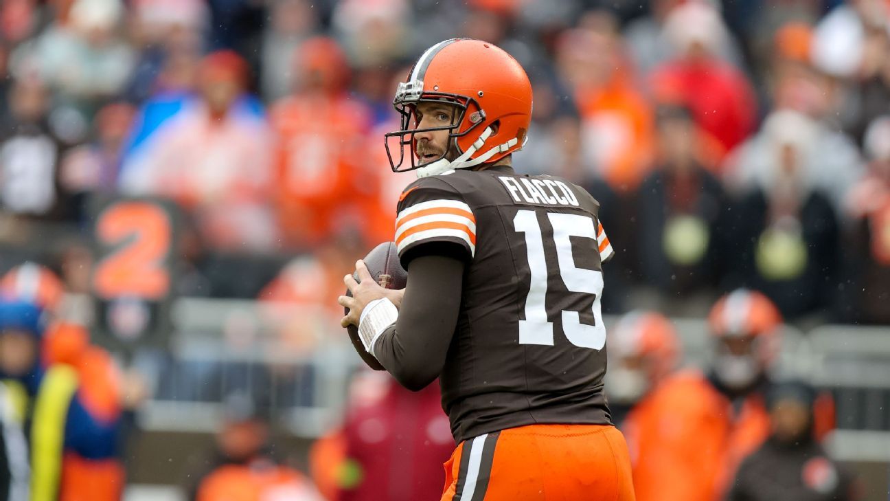 Flacco: 'Special' to be Browns starting QB at age 40 - ESPN