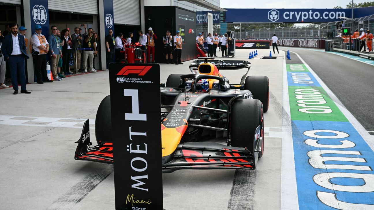 Verstappen garante pole do GP de Miami; Bortoleto largará na 13ª posição