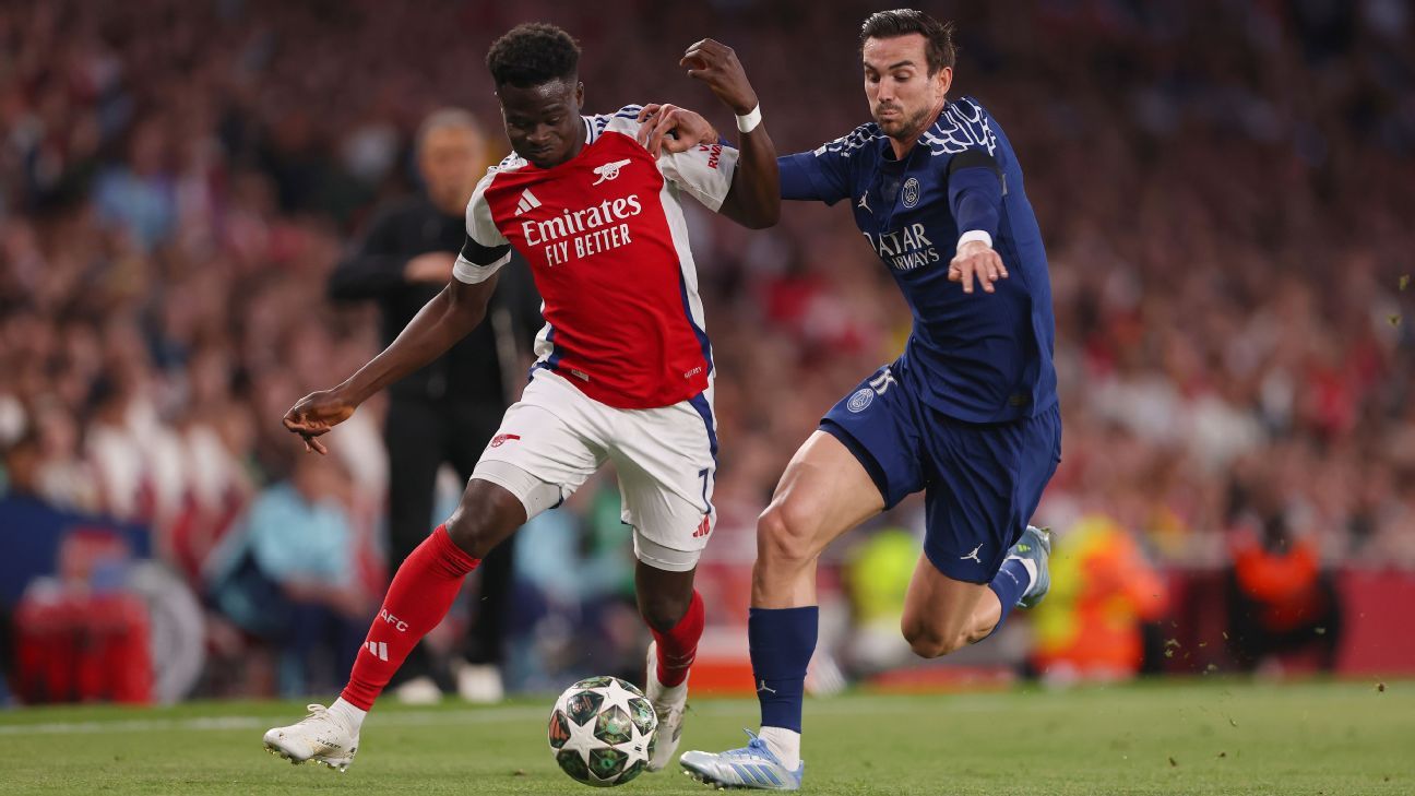 PSG vs. Arsenal: Champions League semifinal live updates