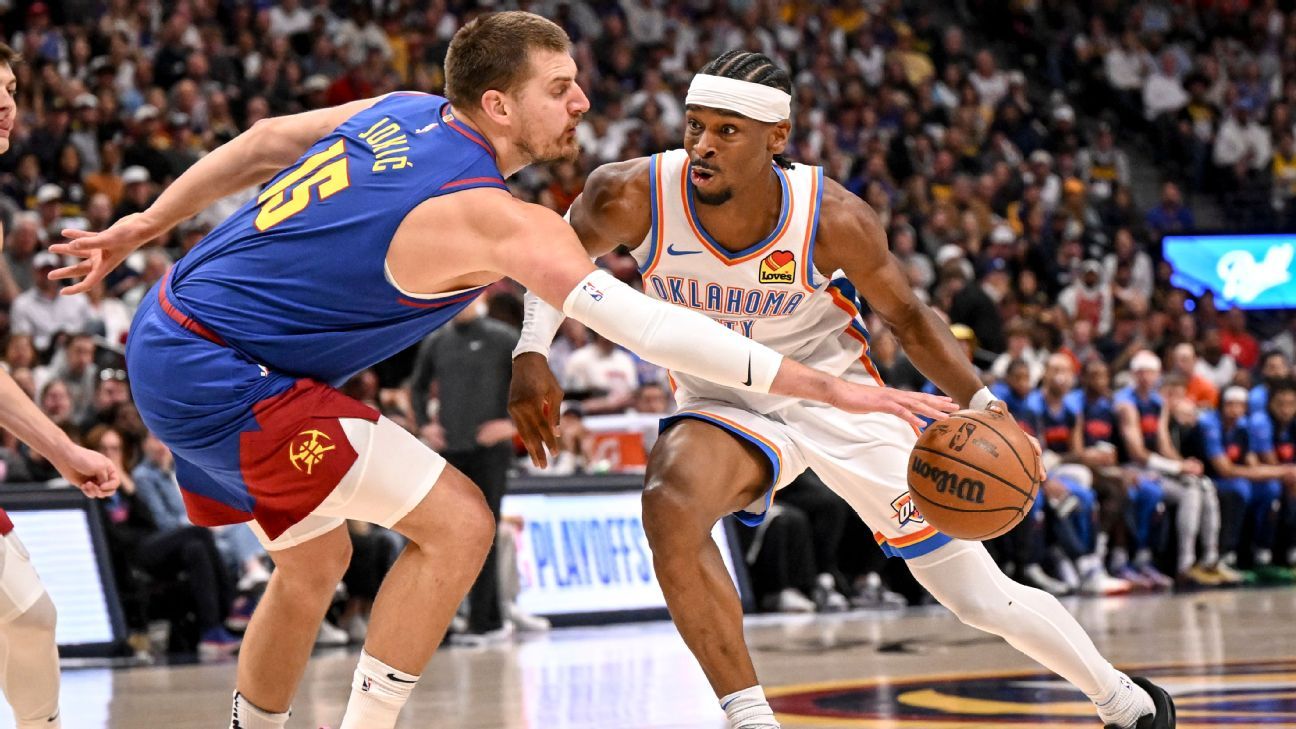 Denver Nuggets vence Oklahoma City Thunder na prorrogação e abre 2 a 1 na série