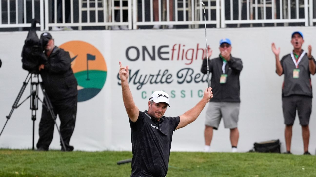 FOX GOES WILD IN MYRTLE BEACH WITH A CRAZY CHIP IN AND IS CROWNED CHAMPION!