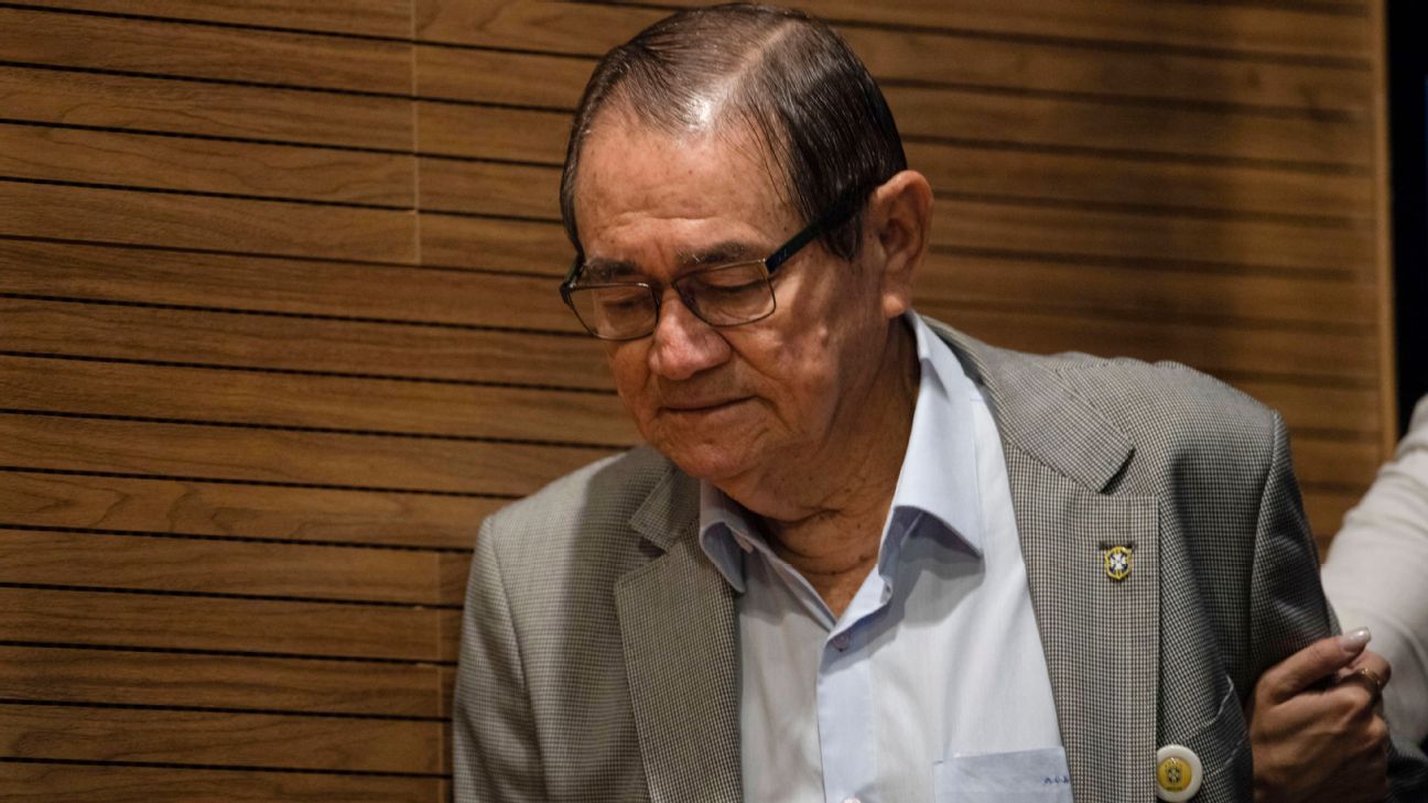 Justiça cancela audiência após Coronel Nunes 'não se sentir bem' e prepara decisão em caso que ameaça Ednaldo na CBF