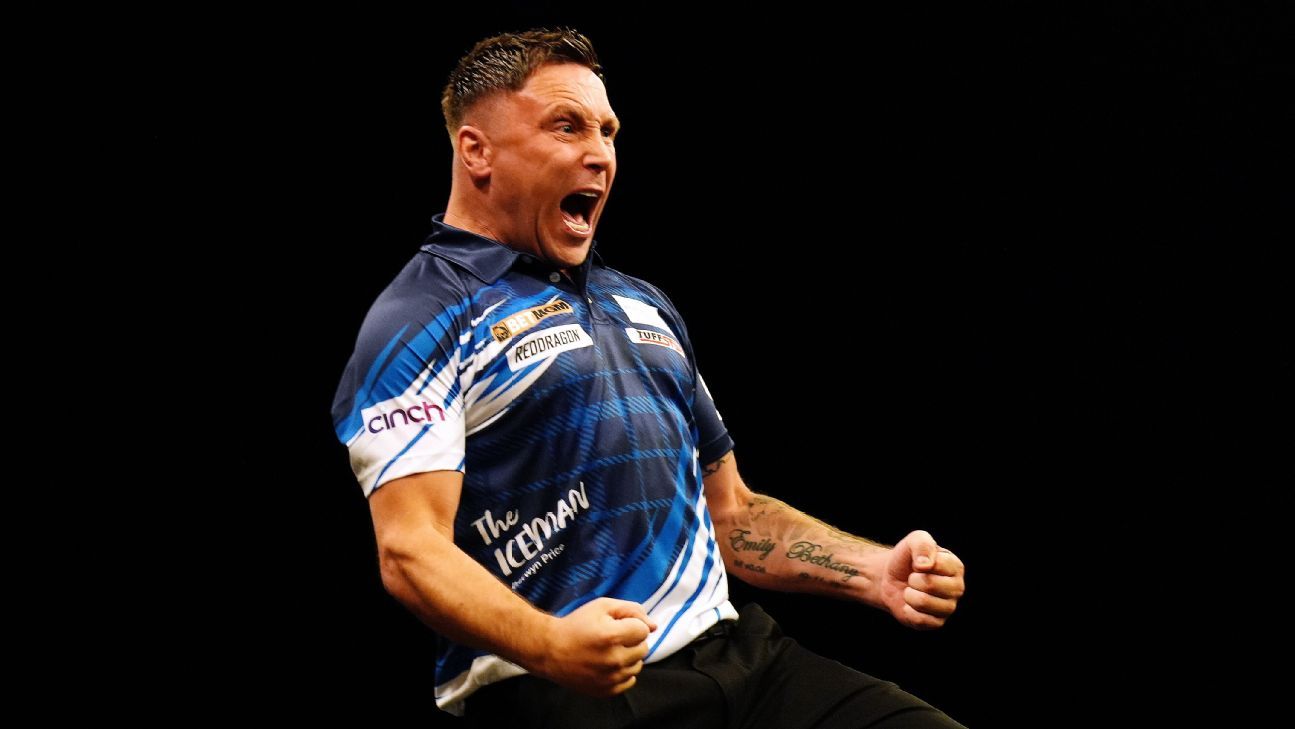 Premier League Darts: Gerwyn Price hits nine-darter in Aberdeen
