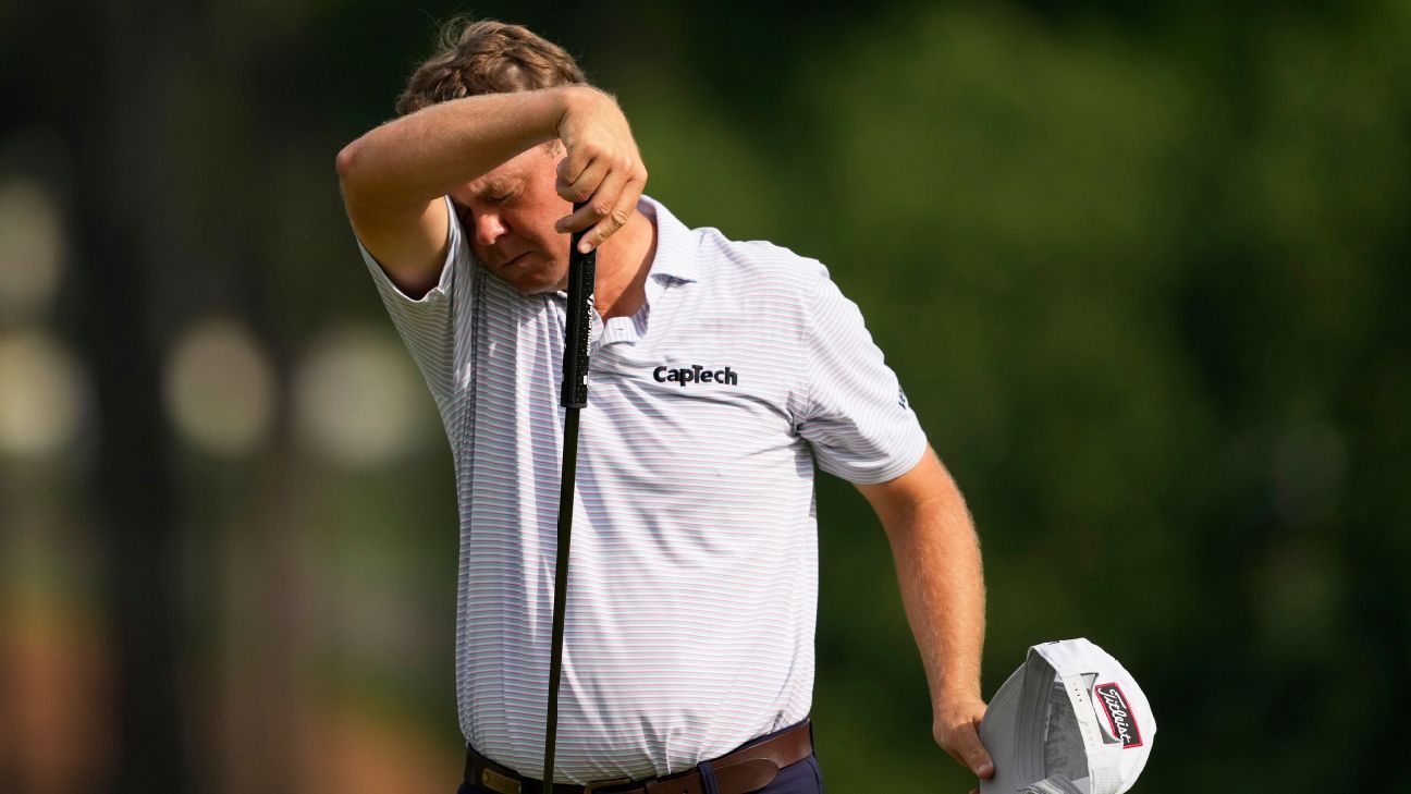 Kizzire WDs from PGA Championship with injury