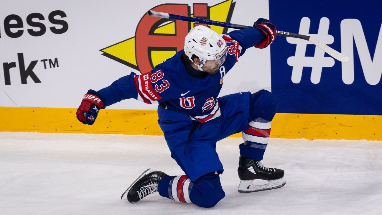 Garland, U.S. beat Finland, reach semis at worlds