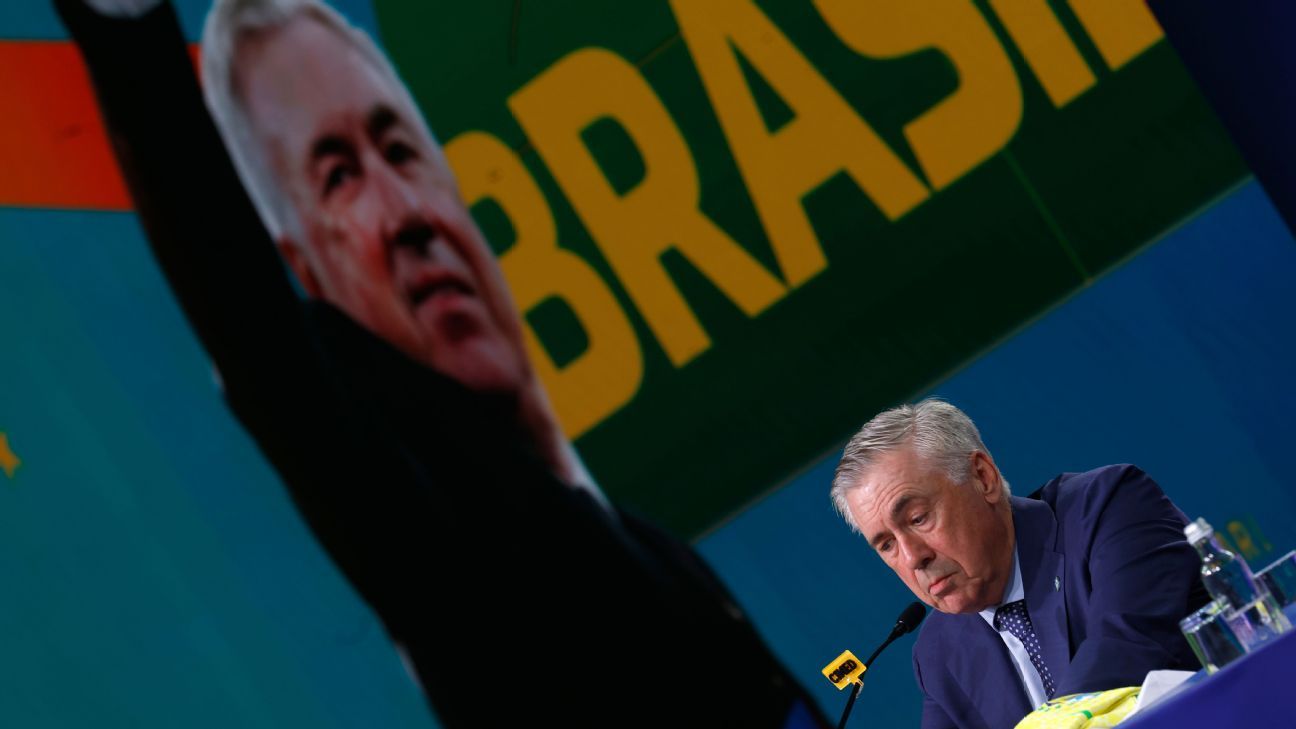 Primeiros Jogos de Ancelotti à Frente da Seleção Brasileira: Flamengo, Corinthians e Botafogo